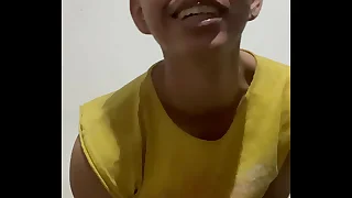 Niño trans con culo hermoso